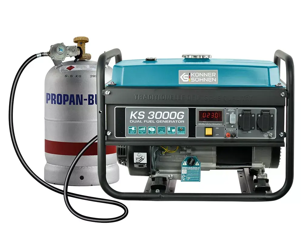 Könner & Söhnen KS 3000G бензогенератор 2,6 кВт Photo 2