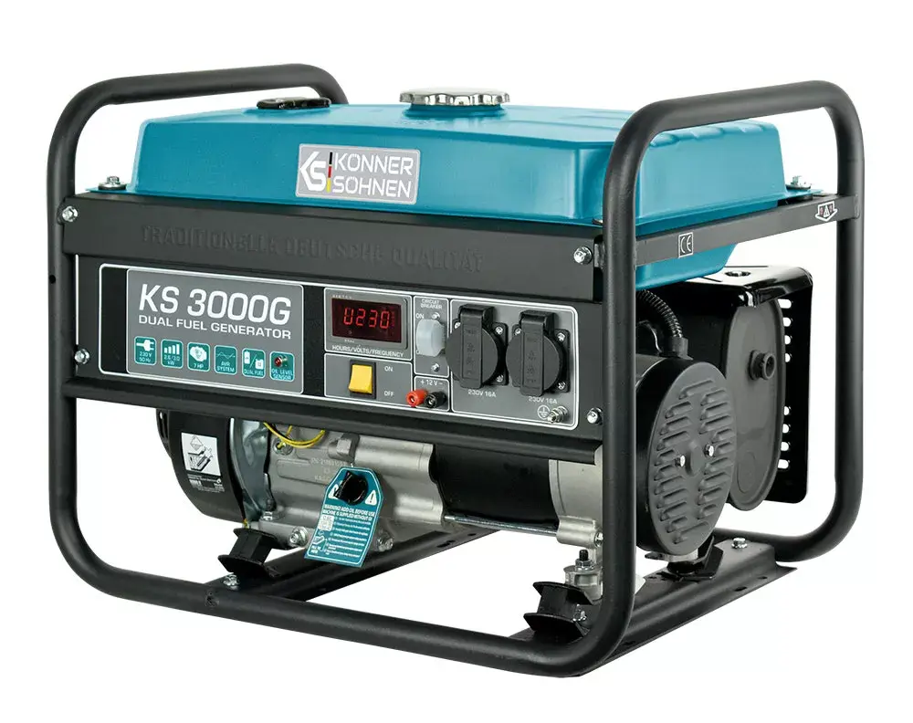 Könner & Söhnen KS 3000G бензогенератор 2,6 кВт Photo 4