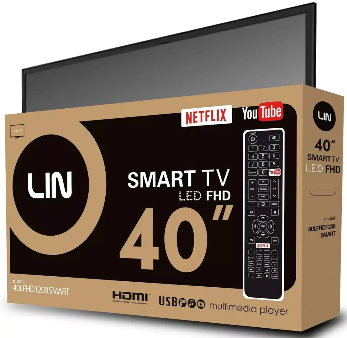 LIN 40LFHD1200 40" Full HD SMART TV Photo 4
