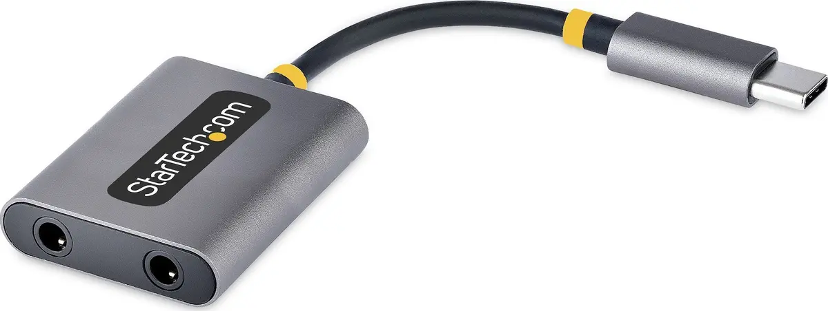 USB-C austiņu dalītājs StarTech.com USBC-AUDIO-SPLITTER