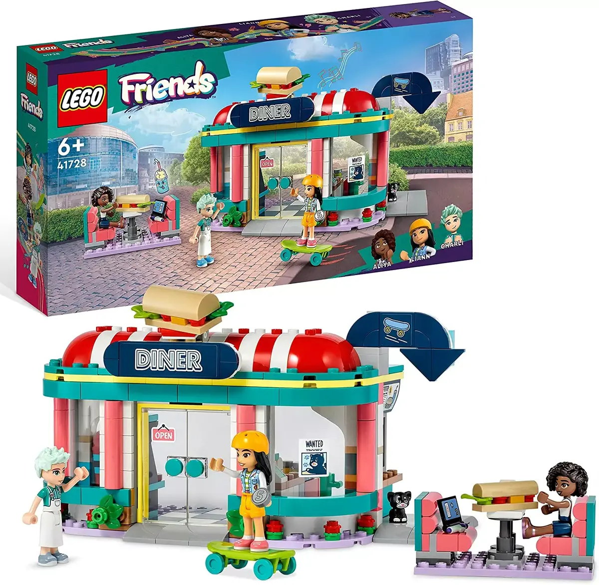 LEGO Friends Restorāns 41728 — 1000+ detaļas Photo 5