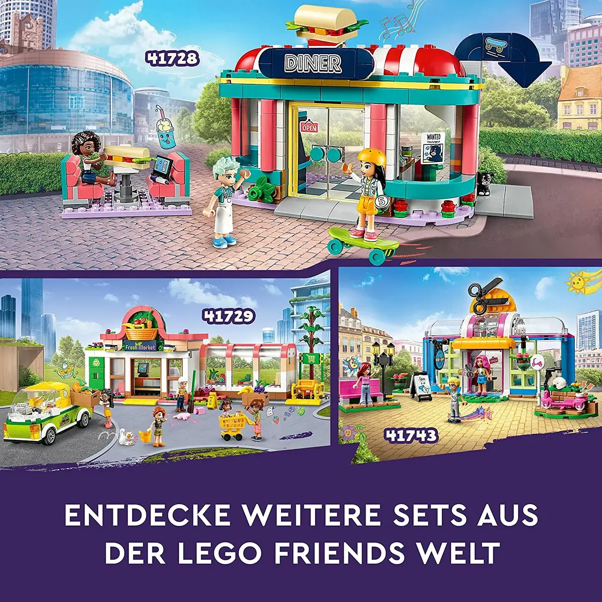 LEGO Friends Restorāns 41728 — 1000+ detaļas Photo 19
