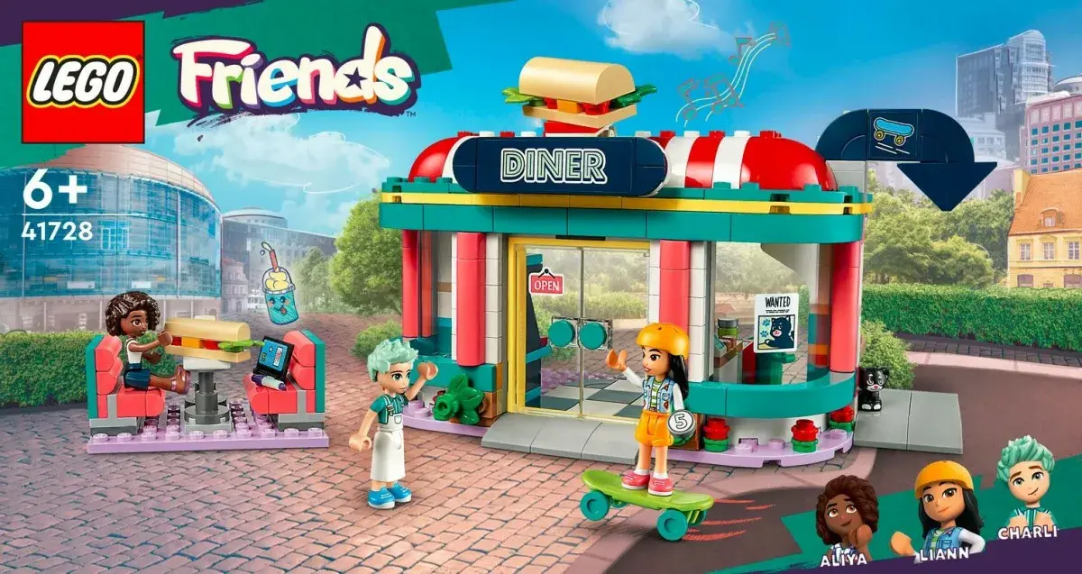 LEGO Friends Restorāns 41728 — 1000+ detaļas Photo 33