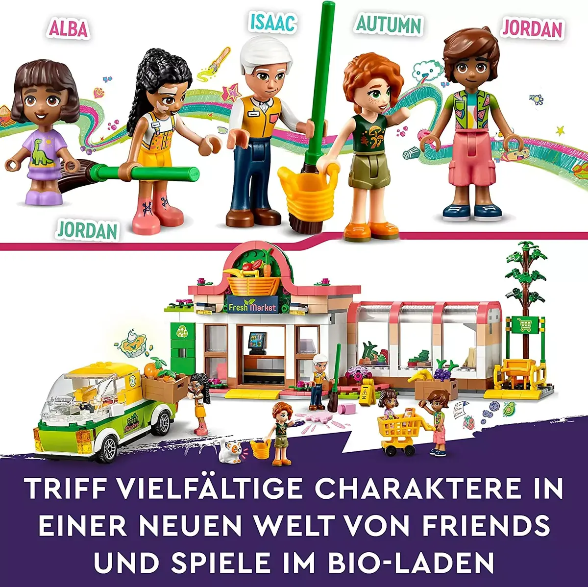 LEGO Friends 41729 pārtikas veikals Photo 4