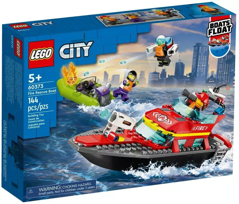 LEGO Fire Rescue Boat 60373 komplekts Photo 4