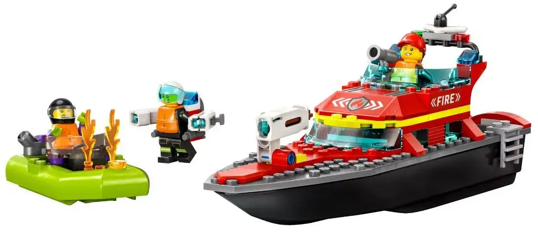 LEGO Fire Rescue Boat 60373 komplekts Photo 13