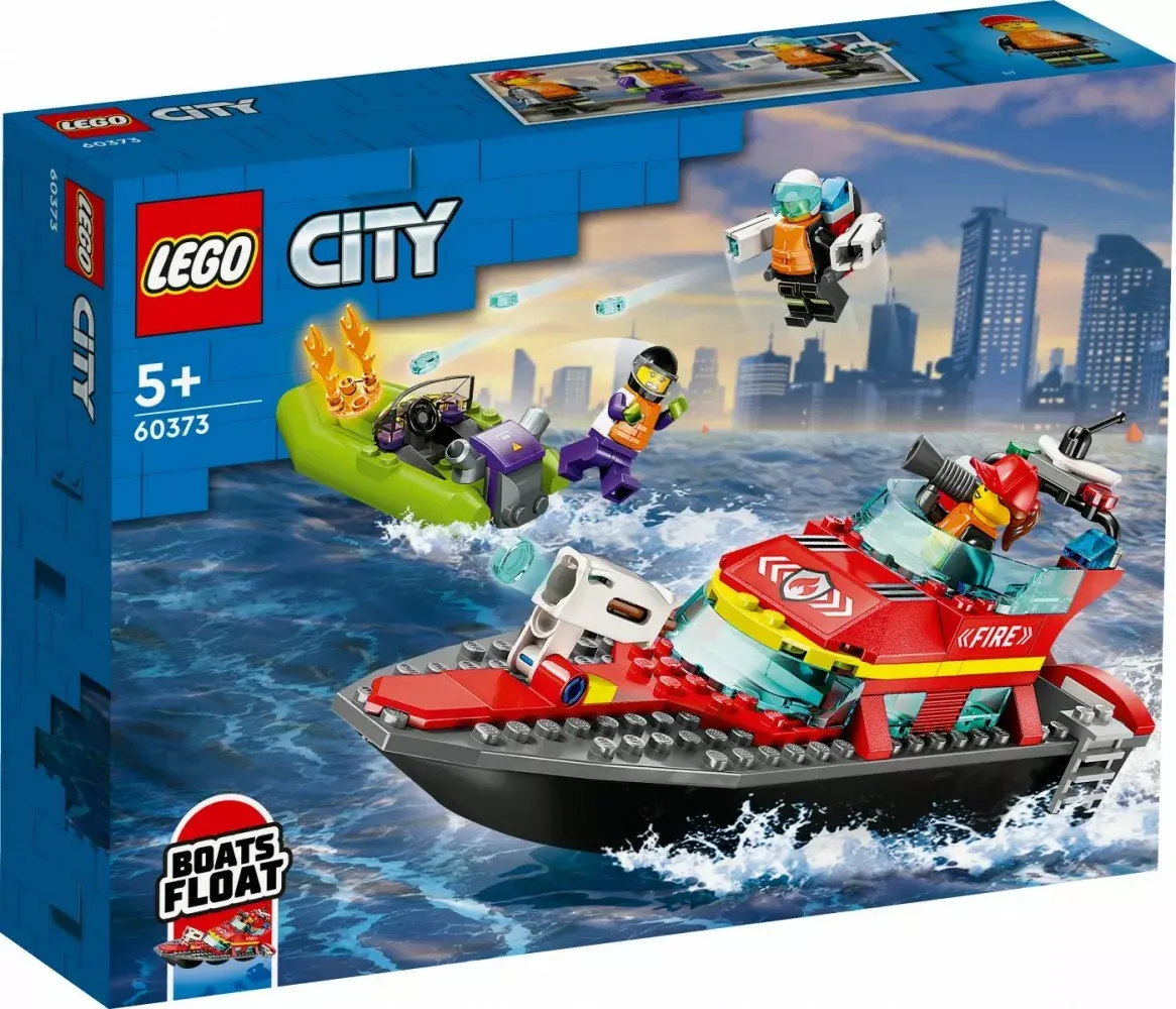 LEGO Fire Rescue Boat 60373 komplekts Photo 3
