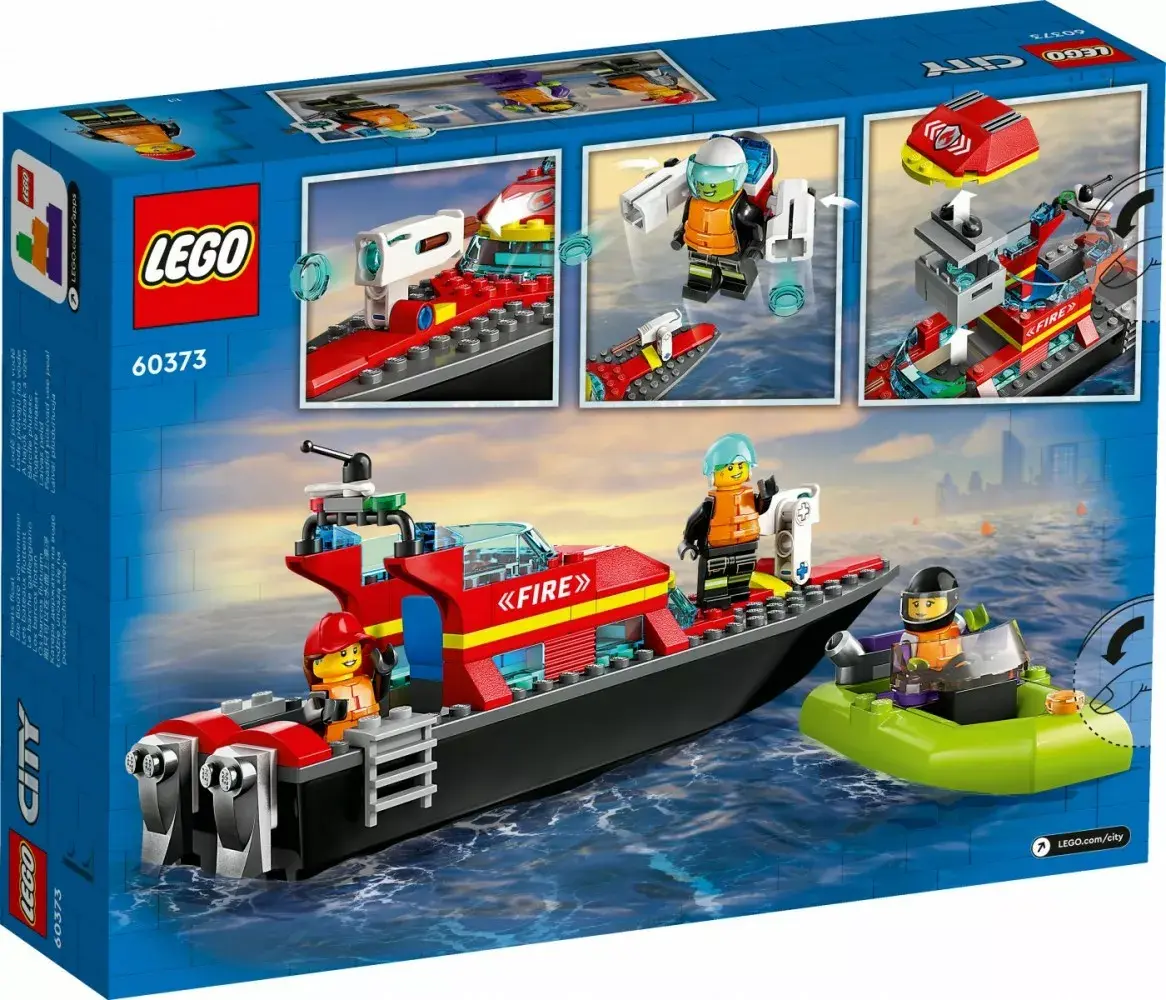 LEGO Fire Rescue Boat 60373 komplekts Photo 12