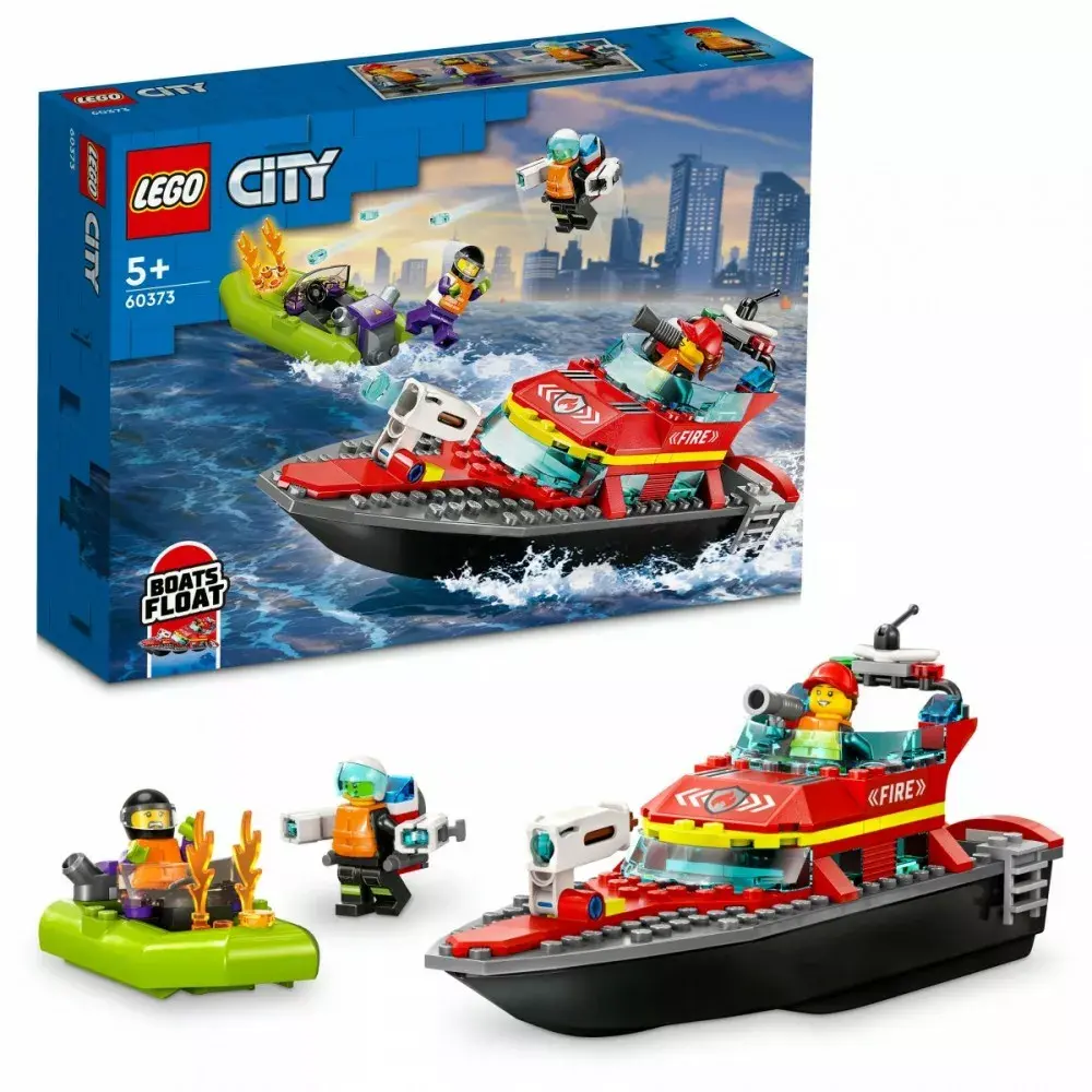 LEGO Fire Rescue Boat 60373 komplekts Photo 15