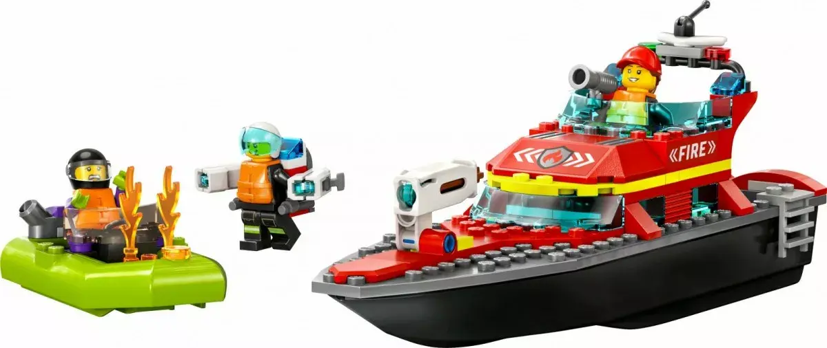 LEGO Fire Rescue Boat 60373 komplekts Photo 27