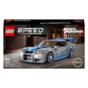 LEGO Speed Champions Nissan Skyline GT‑R R34 modeļa auto, komplekts 76917, 298 detaļas
