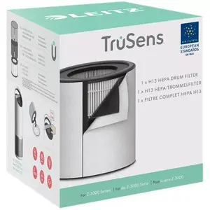Фильтр 3‑в‑1 H13 HEPA LEITZ для очистителей TruSens Z-3000 / Z-3500, 200×200×210 мм
