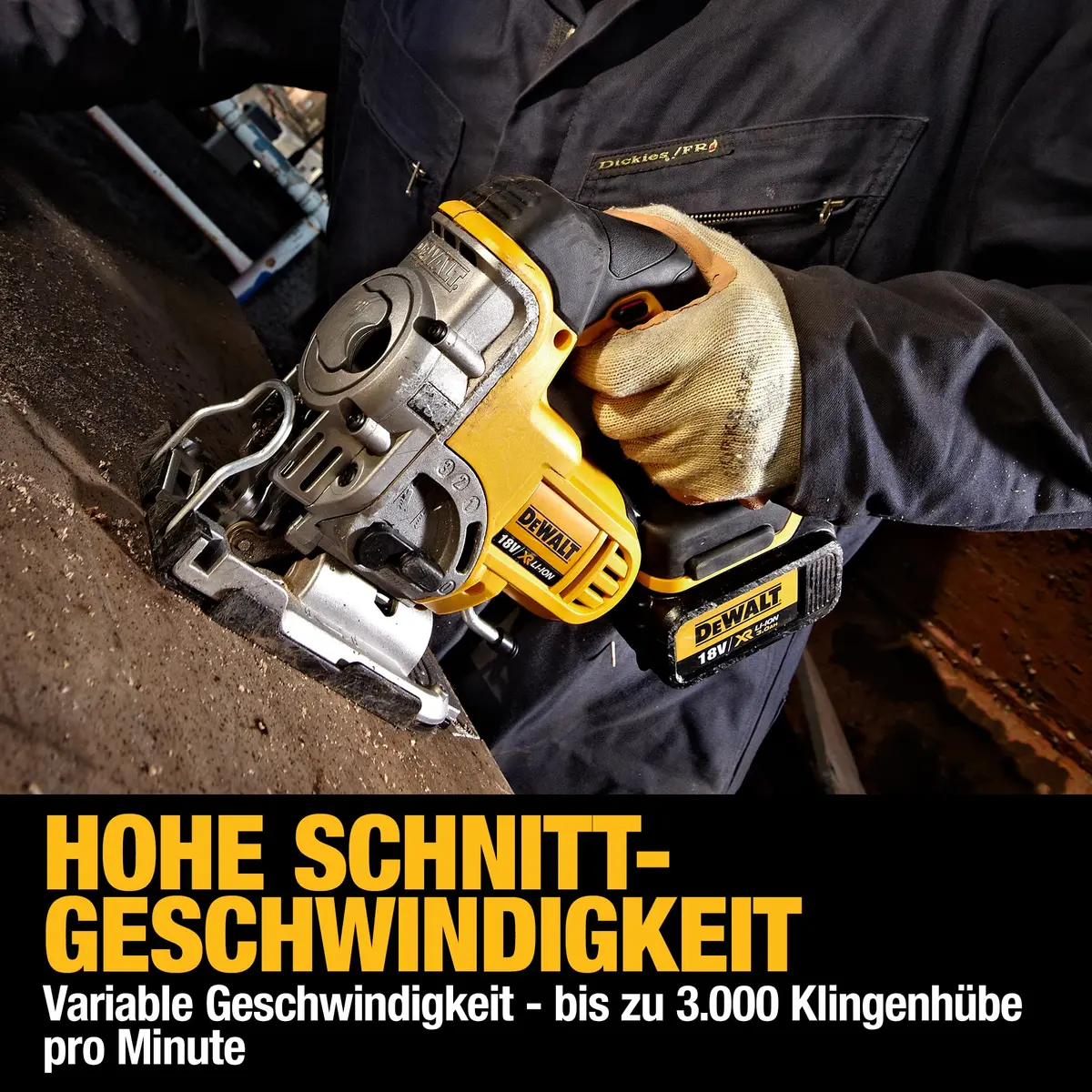 Электролобзик DeWALT DCS331N Photo 3