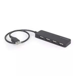 USB Centrmezgls Gembird 4-портовый USB-концентратор Черный