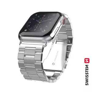 Металлический ремешок SWISSTEN для Apple Watch 40 мм / 42 мм — совместим с Series 1/2/3/4/5/6/SE
