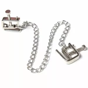 Metal Screw Clamps OHMAMA D-229909 with Chain — adjustable screw-tightening metal clamps