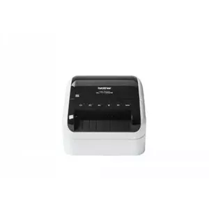 Etiketes printeris Brother QL-1110NWBC — USB, LAN, Wi‑Fi, Bluetooth, 300×300 dpi, 110 mm/s, drukas platums 110 mm