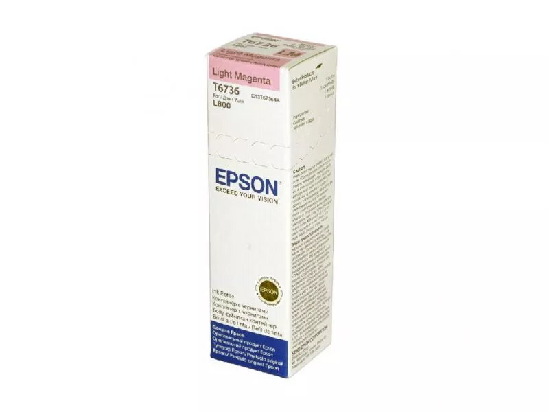 Kārtridžs EPSON T6736 LIGHT MAGENTA BOTTLE