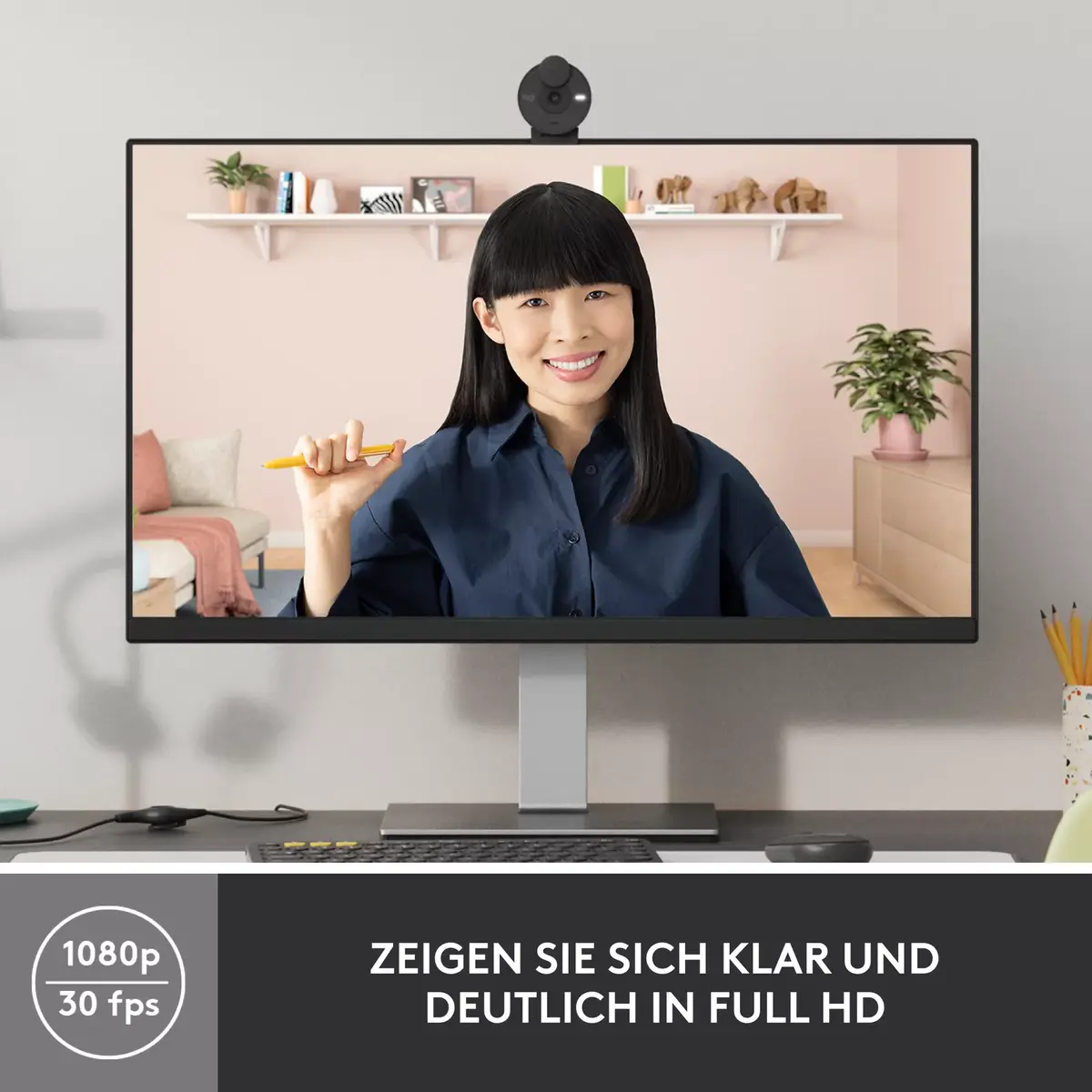 Веб-камера Logitech Brio 300 Photo 7