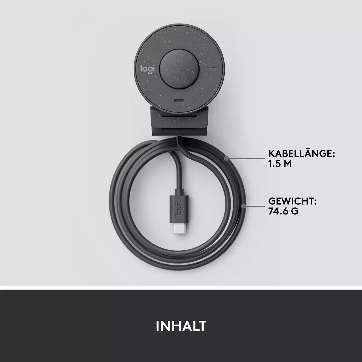 Веб-камера Logitech Brio 300 Photo 14