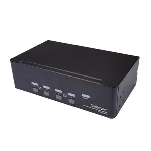 KVM Switch StarTech.com 4-Port Dual DisplayPort 4K 60Hz