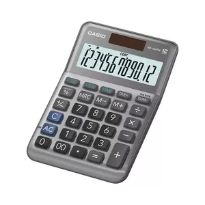 Desktop Calculator Casio MS-120FM Basic Black 12 Digits Tax Profit