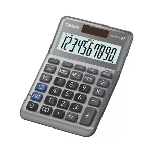Basic Calculator Casio MS-100FM Desktop 10 Digits Grey