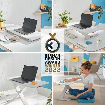 Notebook stand LEITZ Ergo Cosy, pneumatic height adjust Photo 3