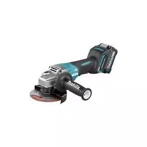 Angle Grinder Makita GA016GM201 40V max with 2 Batteries and Charger
