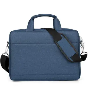 Gearlab GLB201621 Laptop Toploader Bag for 39.6 cm 15.6 inch Screens Polyester Blue with 2 Compartments and Carrying Handle