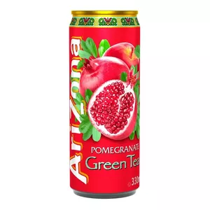Beverage Arizona Green Ice Tea with Pomegranate Flavor and Sweeteners, 0.33 L Can