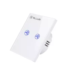 Smart WiFi switch Tellur SS2N — 2-port, 1800W total, 10A per channel