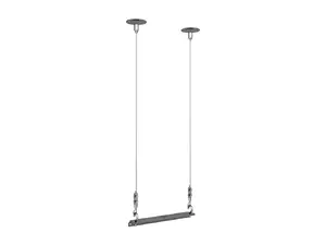 Multibrackets M Pro Series Wire Connecting Plate Small 1500mm Black for 32 to 43-inch Screens