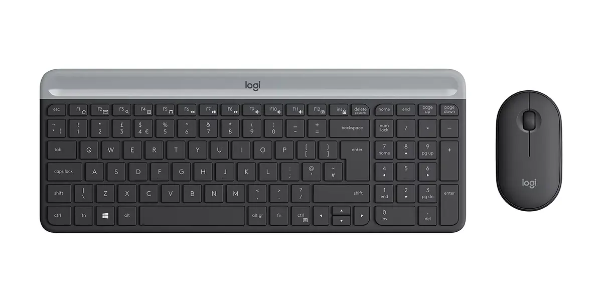 Logitech MK470 Slim Combo Bezvadu tastatūra