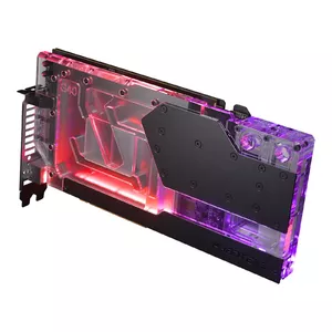 Водоблок + Задняя панель Phanteks Glacier G40 Акрил Медь Черный Прозрачный