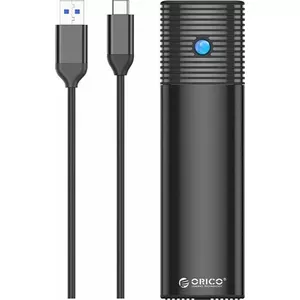 Корпус для M.2 SATA ORICO PWM2-BK-EP USB-C 5 Гбит/с черный — для M.2 SATA SSD