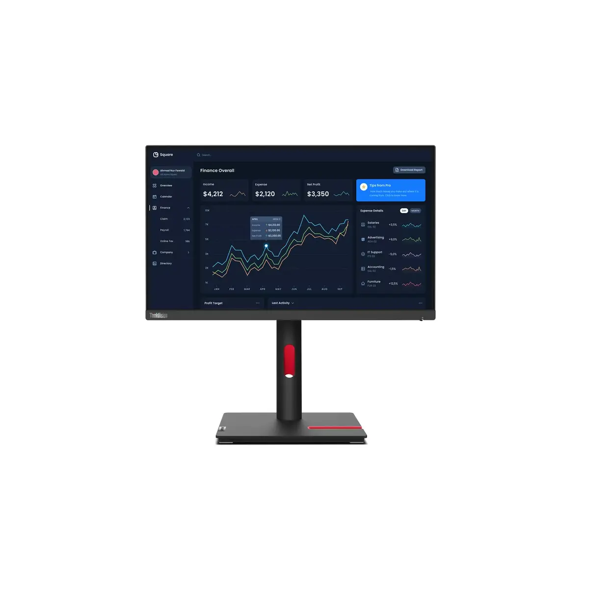 Monitors Lenovo ThinkVision T22i-30 Photo 2