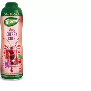 Sīrups TEISSEIRE Cherry Cola, bez cukura, 0.6l