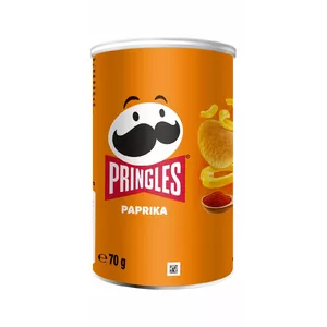 Kartupeļu čipsi Pringles Paprika 70 g, Pringles Paprika garša 70 g