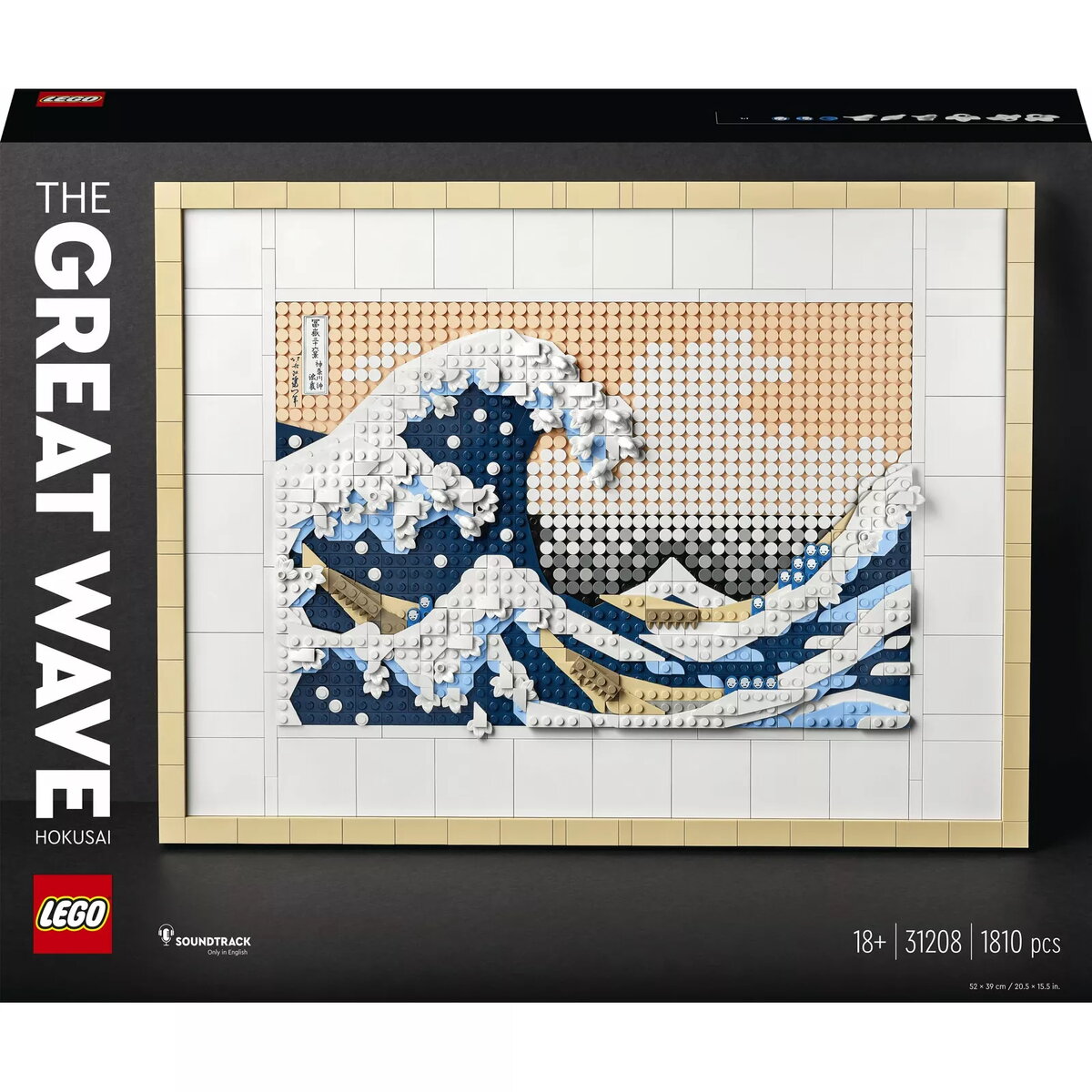 LEGO Art Hokusai 31208 «Lielā vilna»