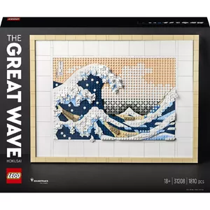LEGO Art Hokusai 31208 The Great Wave mosaic wall art set (adult build, 31208)