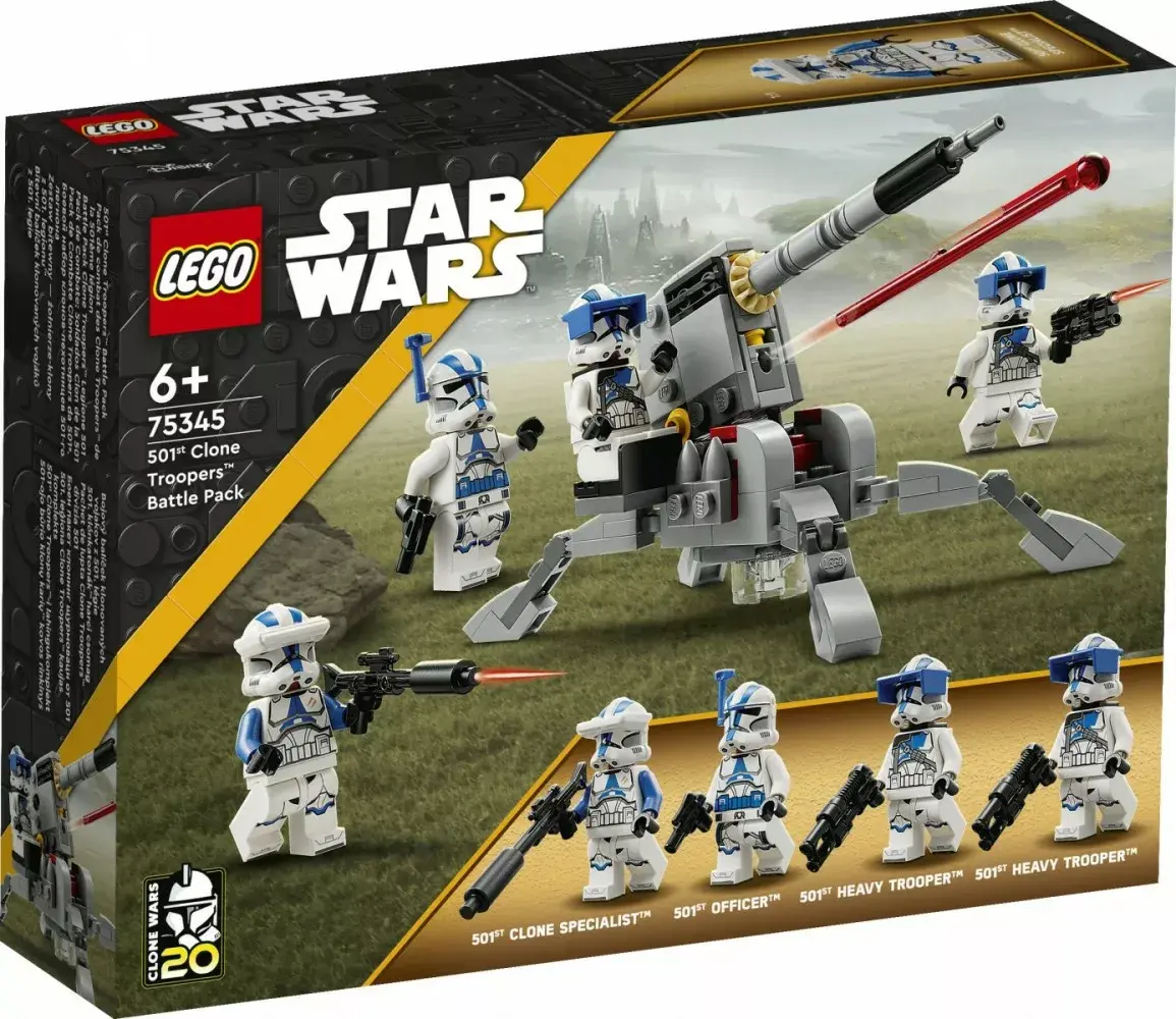 LEGO Star Wars 75345 — 501st Clone Troopers Battle Pack Photo 1