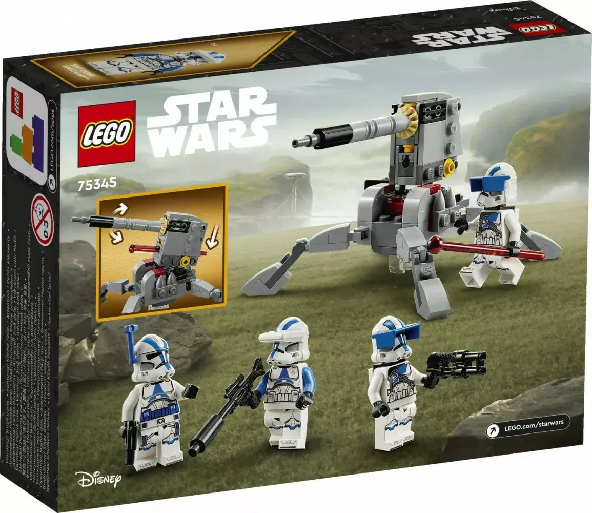 LEGO Star Wars 75345 — 501st Clone Troopers Battle Pack Photo 4