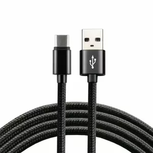 USB-C 3.0 male / USB A male 1.2m everActive CBB-1.2CB 3.0A melns iepakojumā 1 gb.