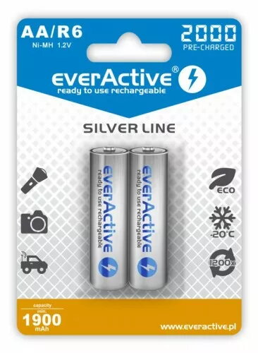 Everactive EVHRL6-2000 baterija Akumulators AA Niķeļa-metāla