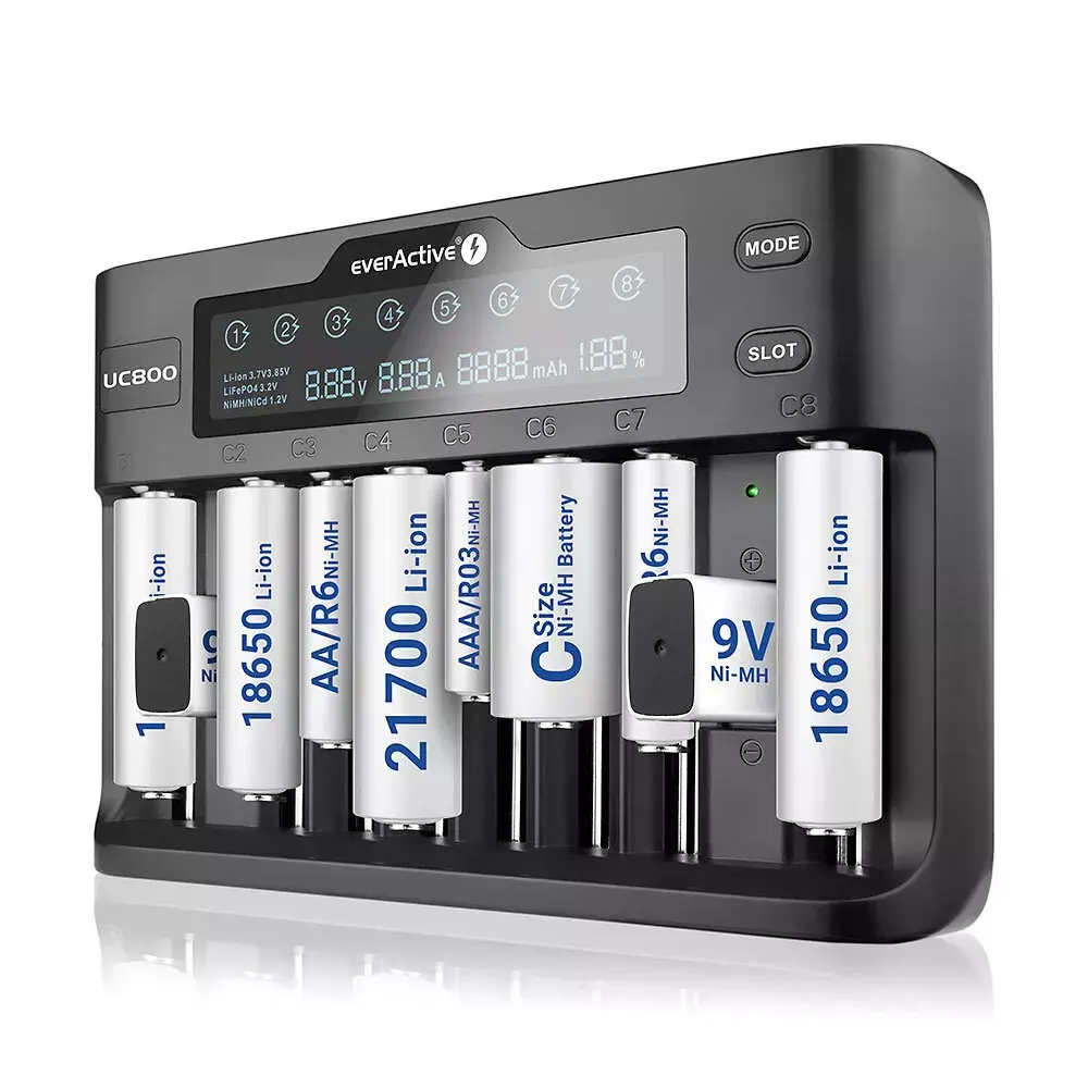 Akumulatoru lādētājs everActive UC-800 AC 12V 3A Photo 3