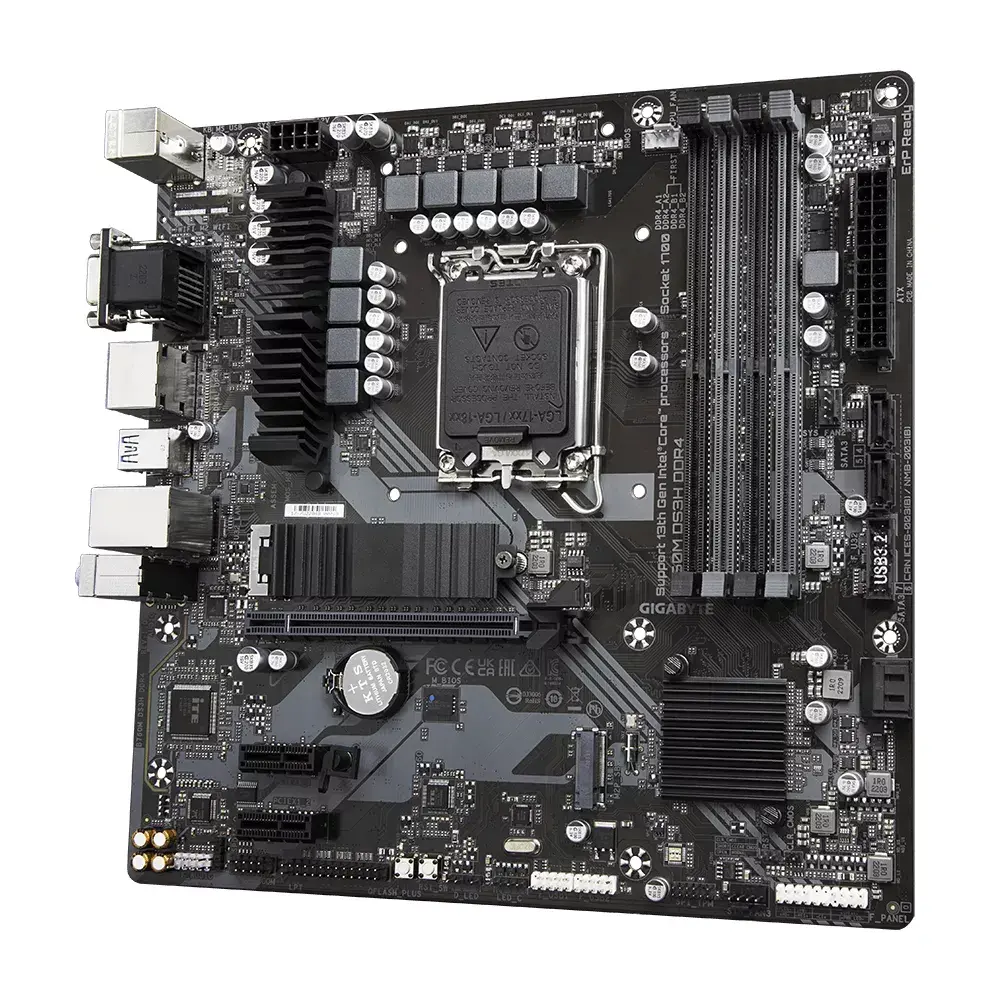 GIGABYTE B760M DS3H DDR4 Micro ATX mātesplate Photo 2
