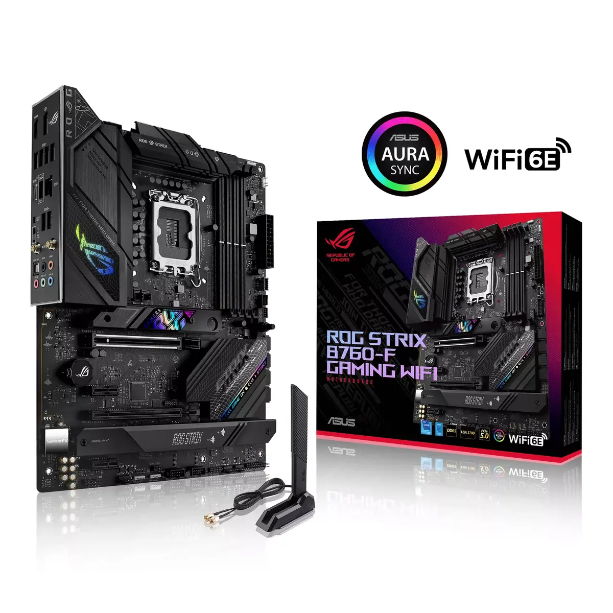 Mātesplate ASUS ROG STRIX B760-F GAMING WIFI Photo 5