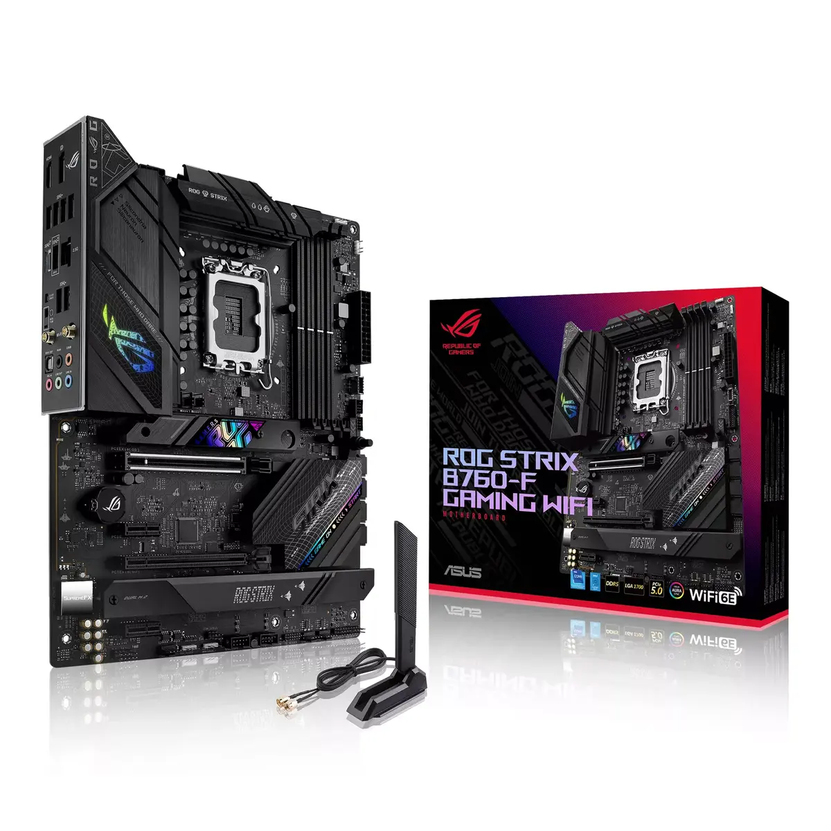 Mātesplate ASUS ROG STRIX B760-F GAMING WIFI Photo 6