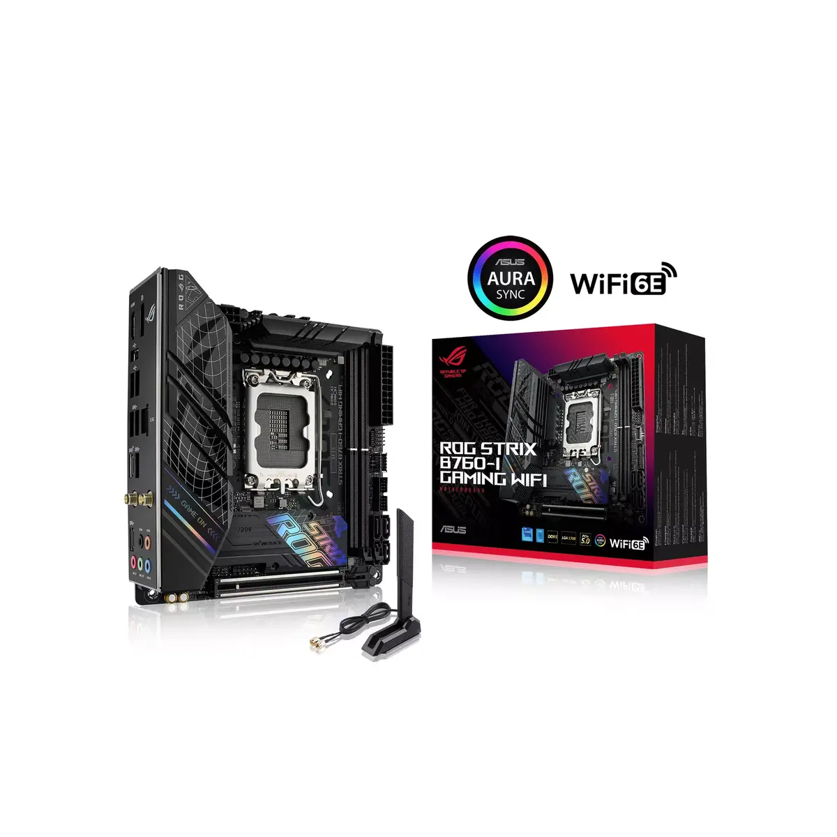 ASUS ROG STRIX B760-I GAMING WIFI motherboard Photo 2